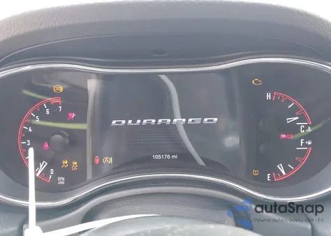 2016 Dodge Durango Sxt из США, поврежденный, VIN 1C4RDJAGXGC413159